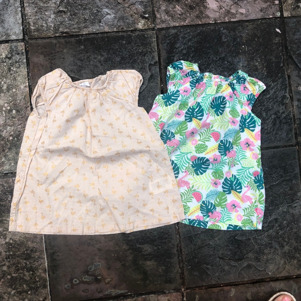 Two Sun Dresses/Beach Covers